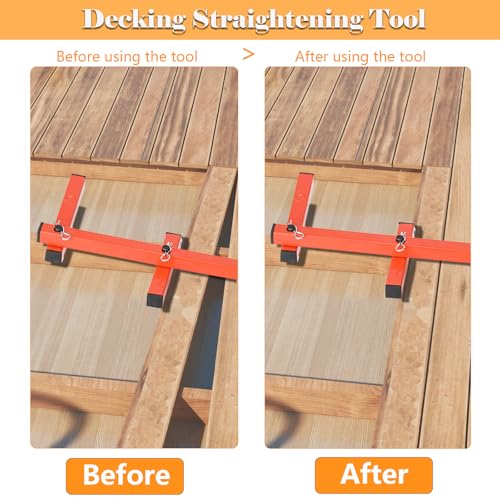 25 inch Deck Board Straightening Tool, Deck Tool, Deck Board Bender,