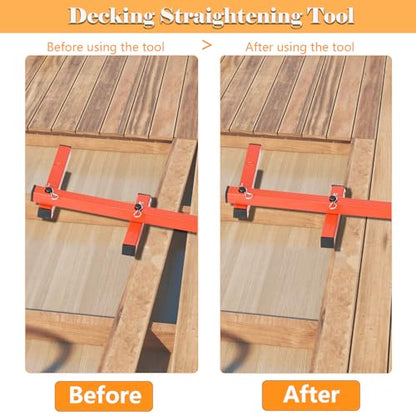 25 inch Deck Board Straightening Tool, Deck Tool, Deck Board Bender,