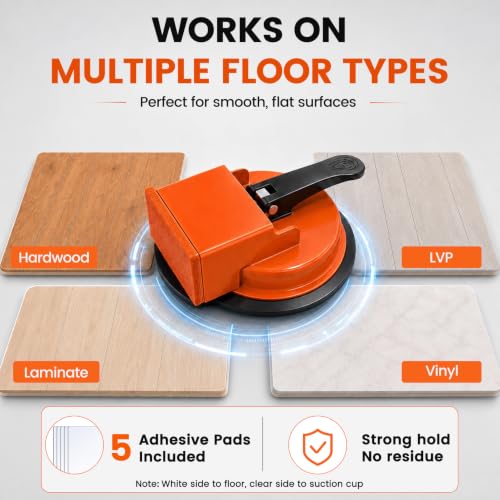 Floor Gap Fixer Tool 90° Suction Cup Floor Repair Markers Kit 12PCS