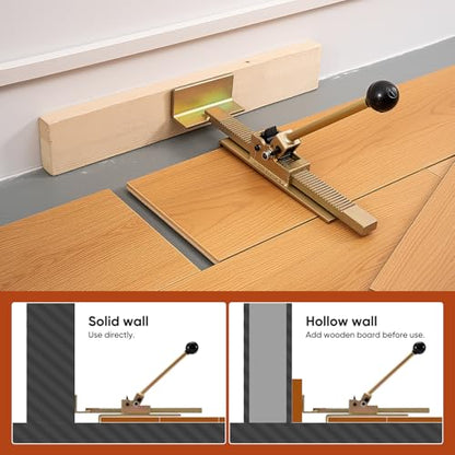 Hardwood Flooring Jacks 2PCS with Scratch-Resistant Felt Pads