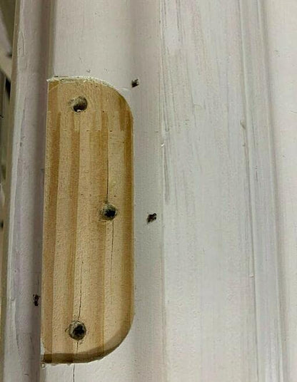 3.5 Inch Hinge Repair Plate Hinge Repair Kit Kitchen Cabinet Hinges Cabinet Door Hinge Door Hole Cover Plate Wooden Hinge Filler Plates, Hinge Blanks with Double Sided Tapes for Kitchen (12, 3.5inch)