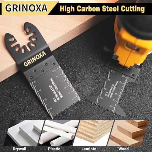 115PCS Multitool Blades Kit, Titanium Metal Multi Tool Blades Cutting Wood - size: 115PCS
