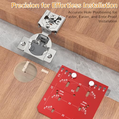 Chibery 30 Pack 3/4” Overlay 4D Soft Close Cabinet Hinges, Concealed Face Frame, Adjustable Closing Speed, 105° Opening Smooth Slow, Hidden Self Closing for Kitchen Corner, Cupboard (with Template) - size: 3/4” Overlay