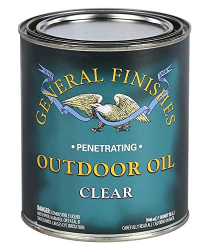 General Finishes Outdoor Oil, 1 Quart - size: 1 Quart