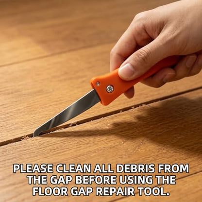 Heavy Duty Floor Gap Fixer Tool, 176 LBS Vacuum Suction Cup - Fix Floor Gaps Fast with 15 Sticky Pads & Scraper for Vinyl Plank Flooring, Red LVP Laminate Repair Kit, Wood Plank Grabber (No Hammer)