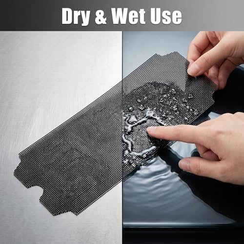 18PCS Drywall Sanding Screen Mesh Sandpaper Grit 60 80 120 180 220 320 - size: 60 80 120 180 220 320Grit-18pcs