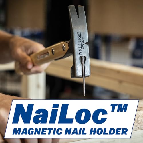 VAUGHAN Titanium Framing Hammer, 16 Oz, Roofing Hammer - style: Milled