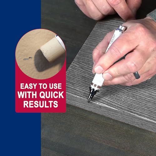 Mohawk Wood Repair Bundle: Fil-Stik Putty Stick (1 count) and Pro-Mark Capillary Marker (1 count), Grey Wolf KMC