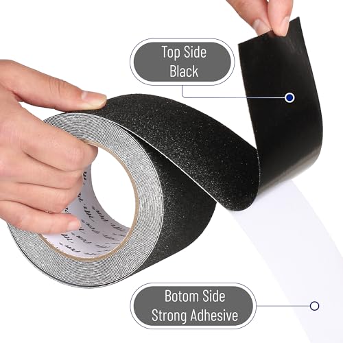 Mr. Pen Anti Slip Tape, 4 Inch x 23 Feet, Black, Waterproof - size: 4 Inch, 23 Feet
