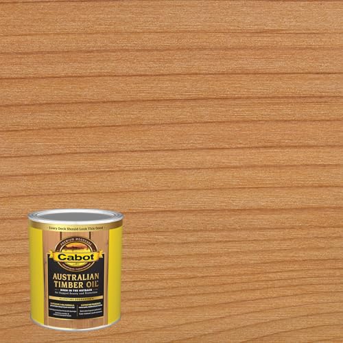 Cabot Australian Timber Oil, Natural, 1 Quart - color: Natural, size: qt cabot