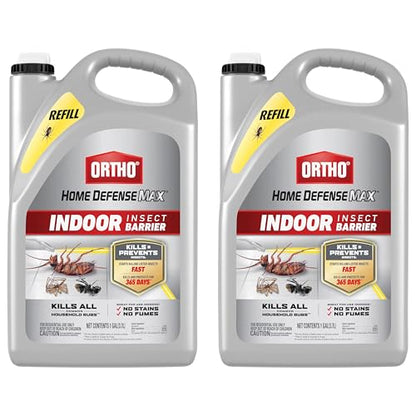 Ortho Home Defense Max Indoor Insect Barrier Refill, 1 gal. (2-Pack) - size: 2-Pack, style: Refill