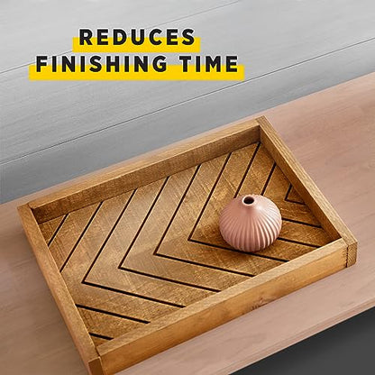 Minwax PolyShades Wood Stain + Polyurethane Finish – ½ Pint, Bombay Mahogany, Gloss