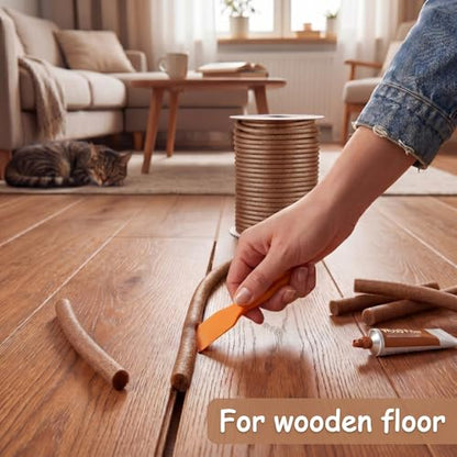 MotiMind Foam Backer Rod for Gap, 1/2 Inch X 25 ft, Brown, 1 Roll - color: Brown, size: 1/2 Inch X 25 ft