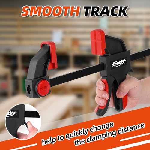 50" Woodworking Clamps, 170lbs One-Handed Clamp/Spreader, 2PCS