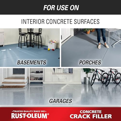 Rust-Oleum Gray Concrete Crack Filler