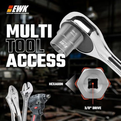 EWK 13-Piece Nut and Bolt Extractor Set, 3/8" Drive - style: 13-Piece Bolt Extractor Set