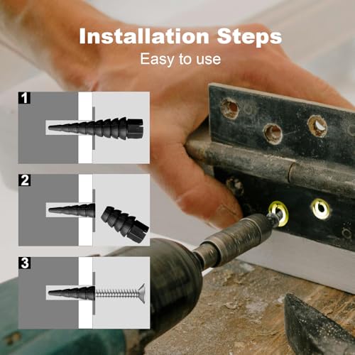 Yellow 12PCS Stripped Screw Hole Repair Anchor - color: Yellow