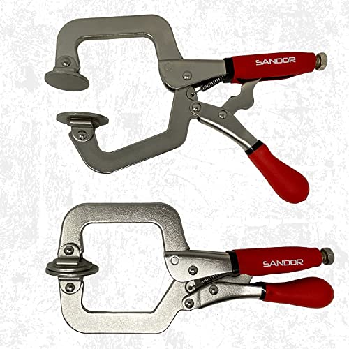 3" Metal Face Clamps for Woodworking - (Pack of 2)