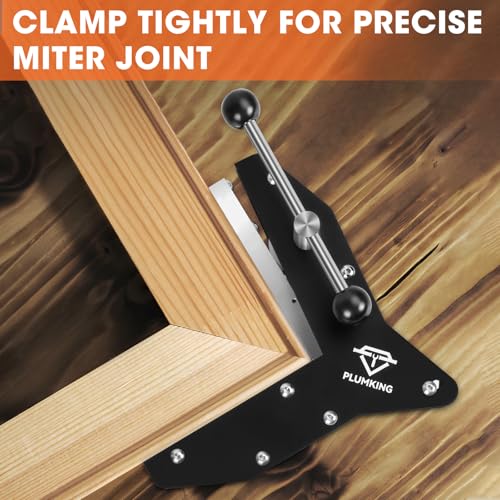 4PCS Miter Clamps for woodworking, Corner Clamps for Making Window Casing, Door Casing, Picture Frames, Cabinet Trim - style: 4 PC