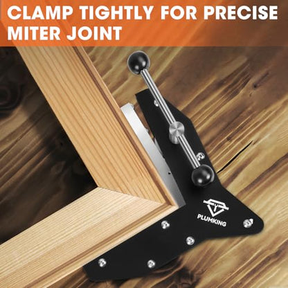 4PCS Miter Clamps for woodworking, Corner Clamps for Making Window Casing, Door Casing, Picture Frames, Cabinet Trim - style: 4 PC