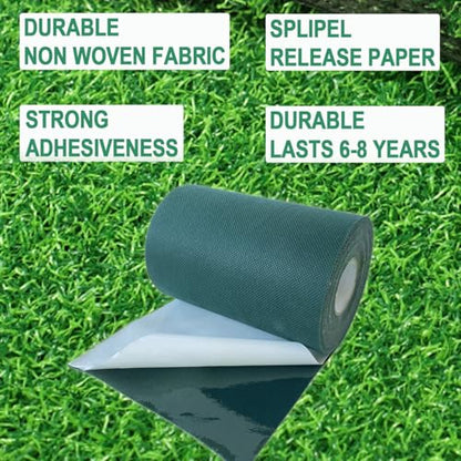 Turf Tape Artificial Grass Tape Self Adhesive 12" x 65.6' - size: Single-sided 12 in x 65.6 ft