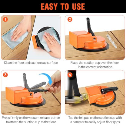 Floor Gap Fixer Tool, Suction Cup Tile Leveler, Heavy Duty Floor Gap Fixer