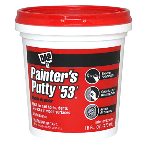 DAP Painter's Putty '53', White, 16 oz (7079812242) - size: 16 oz