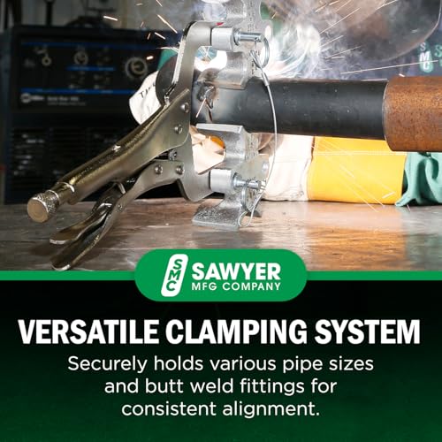 Sawyer Welder's 3rd Hand, Portable Pipe Clamp Alignment Tool for Butt Welds