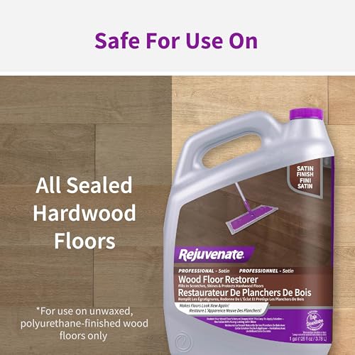 Rejuvenate Professional Wood Floor Restorer 1 Gal, Satin Finish - size: 128 Fl Oz (Pack of 1)