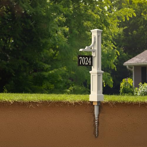Mayne No-Dig Ground Anchor, 4x4 Post Anchor for Mailbox & Lamp Post