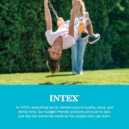 INTEX Heavy Duty Backyard Feature Swing Set - style: Two Feature