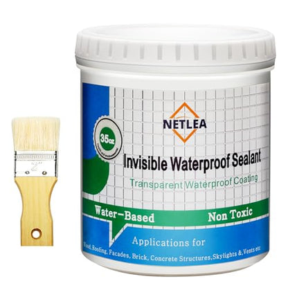 Invisible Waterproof Coating 35oz – Polyurethane for Roofs & Walls