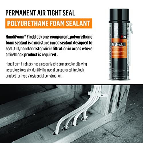 24 oz Fireblock Sealant Straw Foam - style: Straw Foam