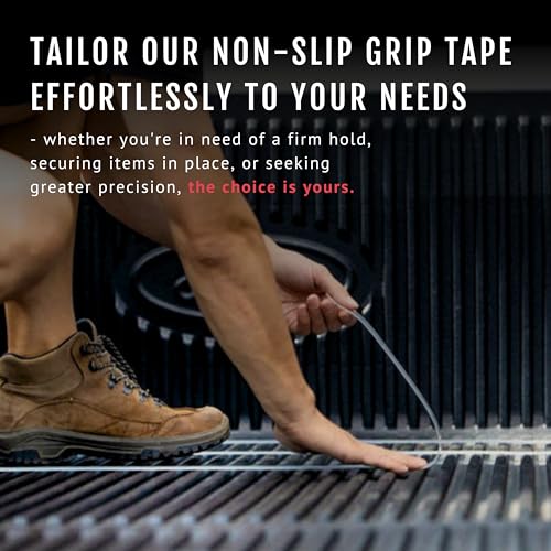 CatTongue Grips 2"x10' 2-Pk Grip Tape Roll, Non-Abrasive, Waterproof, Black - color: Black, size: 2" x 20'
