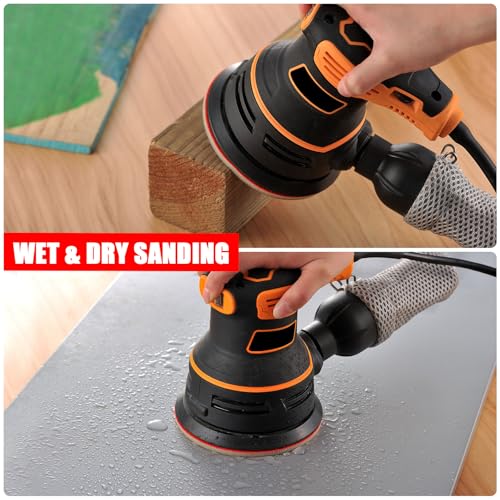 MAXMAN Foam Sanding Pads, 5" Bowling Sanding Pads, 2000 Grit for Auto - size: 5 inch, style: 2000 Grit
