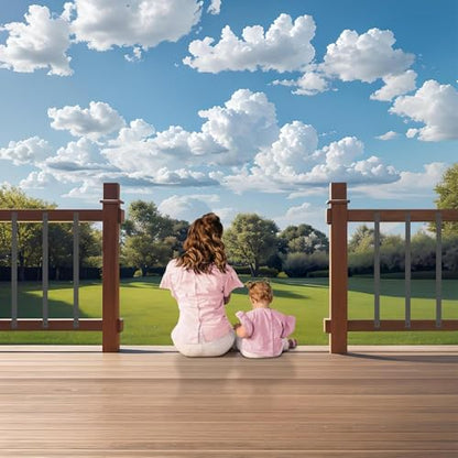 HZIU 50 Pack 32.25" Deck Balusters，Stainless Steel Deck Railing Kit - size: 32.25 Inch