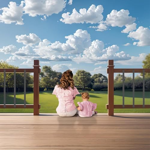 HZIU 50 Pack 36" Deck Balusters，Stainless Steel Deck Railing Kit - size: 36 Inch