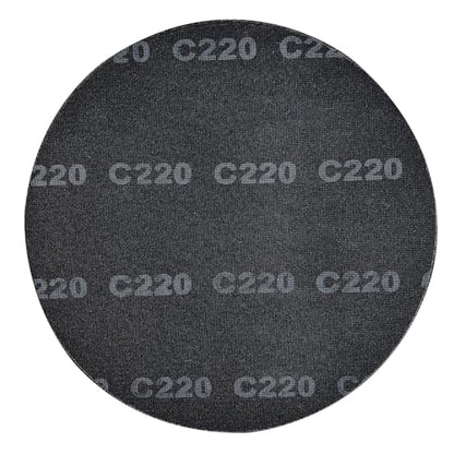 17” Sanding Screen Discs, Black Silicon Carbide Mesh Floor Sanding Screen for Wood Floors, Epoxy Maintenance, 220 Grit, 10-Pack - size: 220#