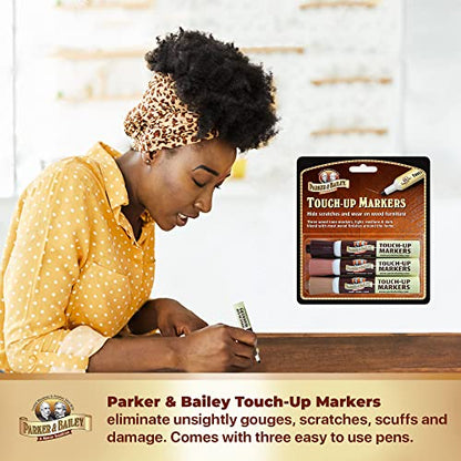 Parker & Bailey Furniture Touch-Up Markers (Set of 3), Brown (220002)