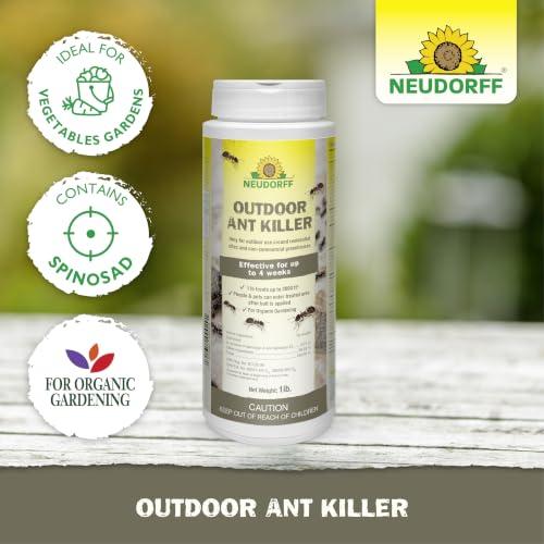 Neudorff Outdoor Ant Killer Ant Bait Granules for Organic Gardening 1 LB - size: 1 LB. (Ants)