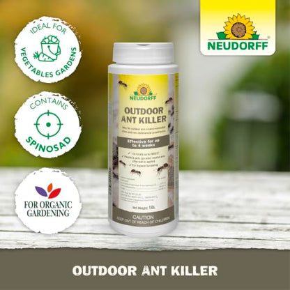 Neudorff Outdoor Ant Killer Ant Bait Granules for Organic Gardening 1 LB - size: 1 LB. (Ants)
