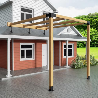 Heavy Duty Roof Riser Brackets Kit,1PCS Adjustable Angle Pergola Brackets - color: B, size: 1pcs
