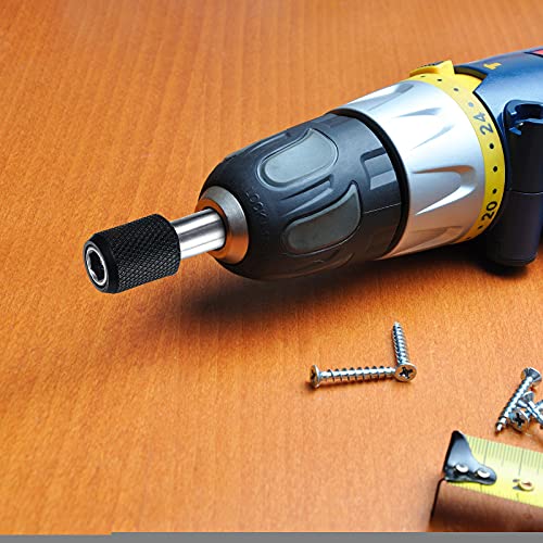 Chumia 12 Pieces Extender Drill Bit Extension, Drill Extension Bit Holder