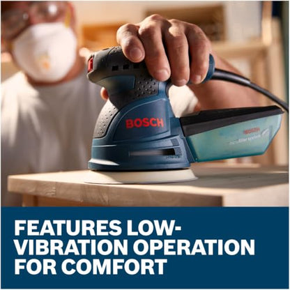 BOSCH ROS20VSC Palm Sander, Variable Speed Random Orbital Sander - style: Industrial