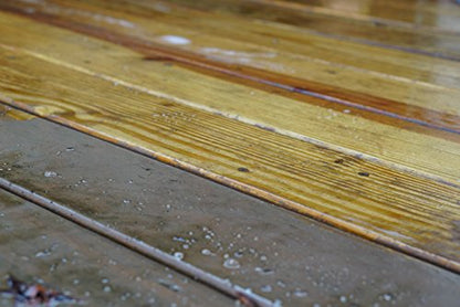 #1 Deck Wood Stain Stripper - 1 Gallon - Ready to Use, Wood Stain Remover Strips Weathered, Water-Based and Oil-Based Finishes - size: 1 Gallon