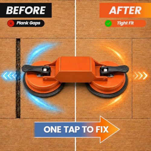 Floor Gap Fixer Tool Double Suction Cup Floor Repair Markers Kit 12PCS