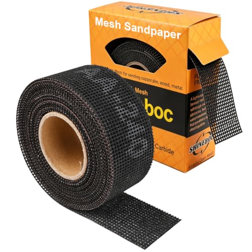 240 Grit Emery Cloth Roll for Copper Pipe Sanding 1-1/2 Inch - color: 240Grit 5-1/2yd