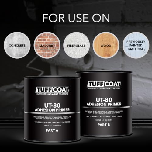 Tuff Coat UT-80 Adhesion Primer - Quart Kit - size: 16 Fl Oz (Pack of 2)