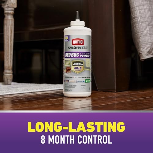 Ortho Home Defense Max Bed Bug & Flea Killer Powder, 12 oz. - color: Powder