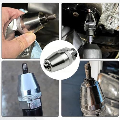 Stud Extractor Tool,Broken Bolt Extractor for 1/4" to 1/2" Studs & Screws | Bolt and Stud Removal Tool for Rusted/Broken/Painted Fasteners (1/4" to 1/2" Studs) - size: 1/4" to 1/2" Studs